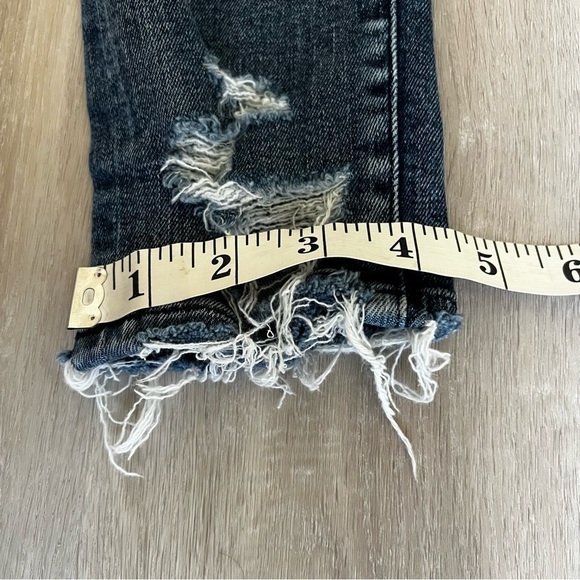AGOLDE Sophie High Rise Skinny Distressed Jeans - Picture 11 of 13
